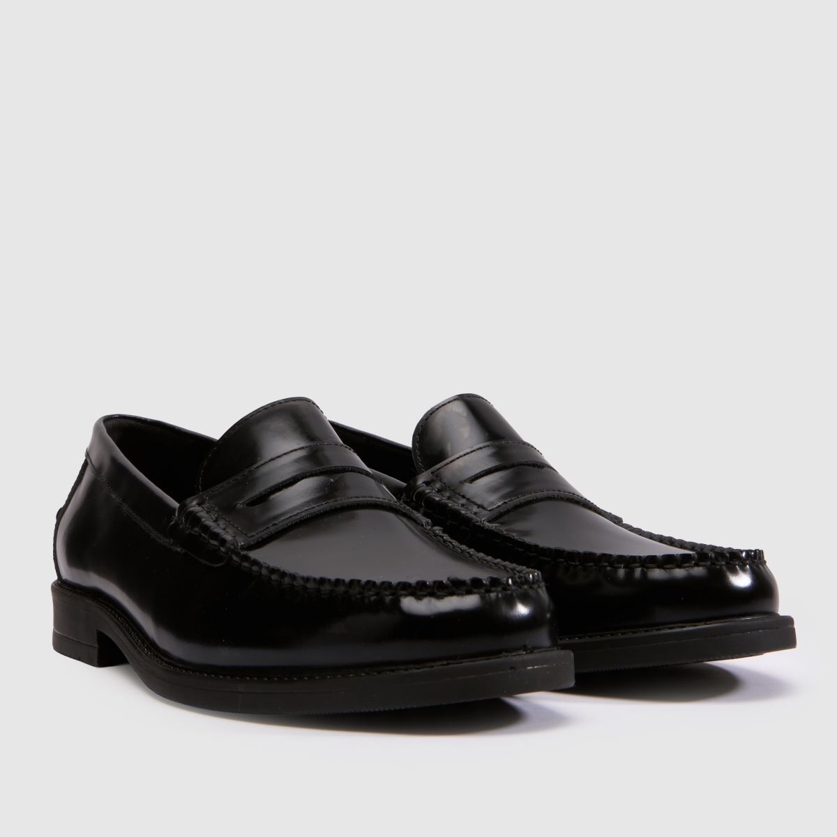 Herren schuh Schwarz Remi Leather Penny Loafer Schuhe schuh Remi Leather Penny Loafer 1
