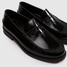 Herren schuh Schwarz Remi Leather Penny Loafer Schuhe schuh Remi Leather Penny Loafer,3 von 4