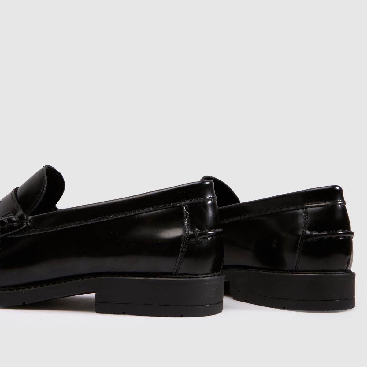 Herren schuh Schwarz Remi Leather Penny Loafer Schuhe schuh Remi Leather Penny Loafer 7