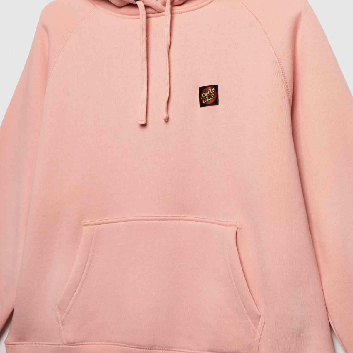 Pink Santa Cruz Classic Label Hoodie 