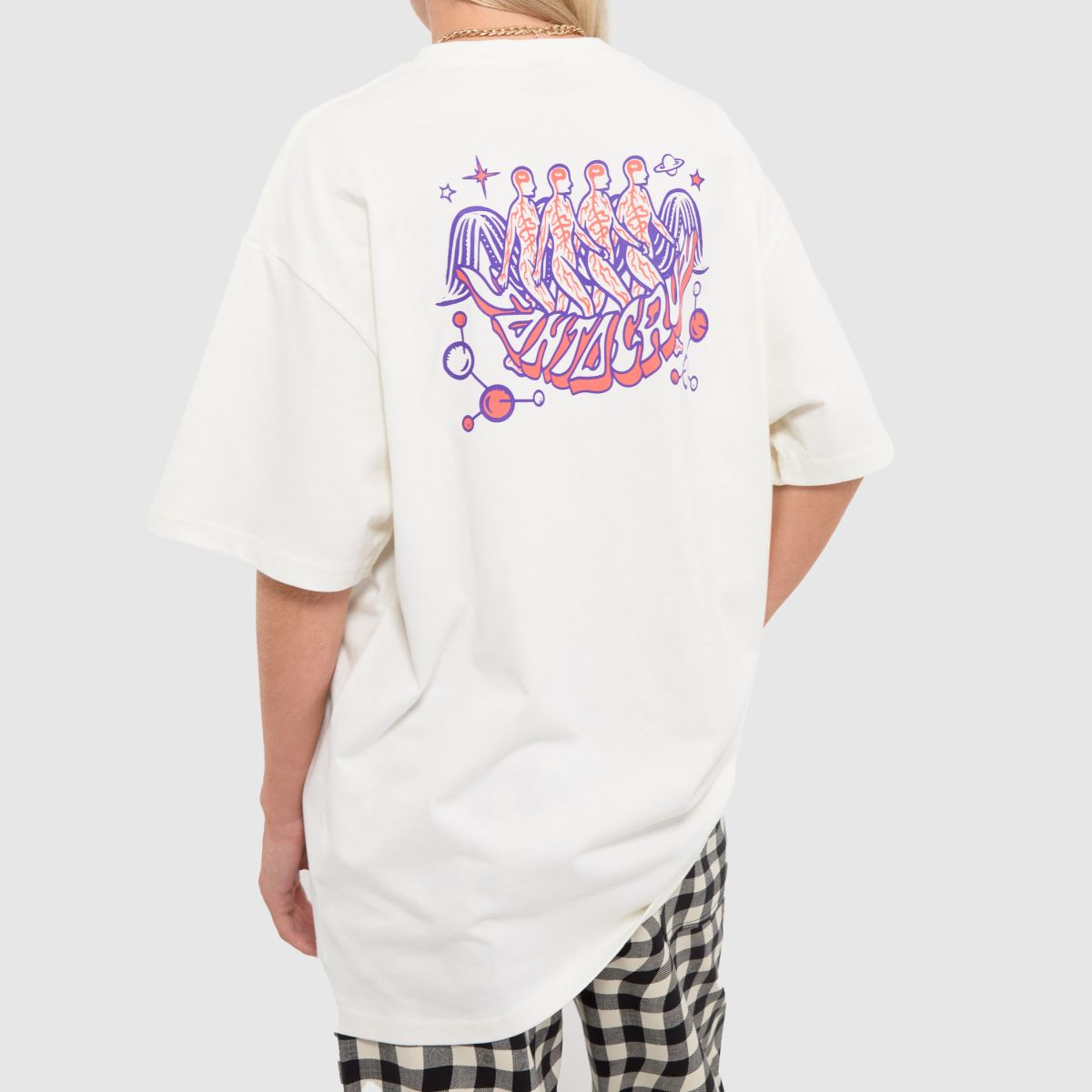 Santa Cruz Knibbs Minds Eye T-Shirt in White Santa Cruz Knibbs Minds Eye T-Shirt 4