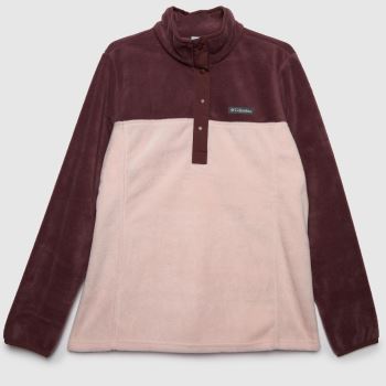 Columbia benton springs 1/2 snap in pale pink Columbia benton springs 1/2 snap in pale pink