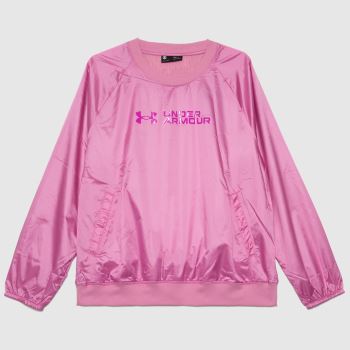 Under Armour recover crew in pale pink Under Armour recover crew in pale pink