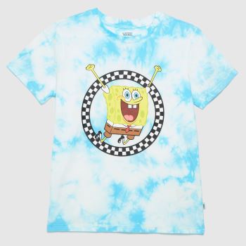 Vans spongebob jump out crew in white & blue Vans spongebob jump out crew in white & blue