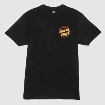 Santa Cruz salbe tiger club t-shirt in black Santa Cruz salbe tiger club t-shirt in black