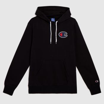 Champion hooded sweatshirt in black Champion hooded sweatshirt in black