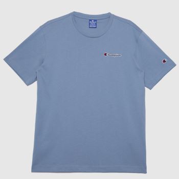 Champion crewneck t shirt in blue Champion crewneck t shirt in blue