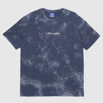 Champion crewneck t-shirt in black & grey Champion crewneck t-shirt in black & grey