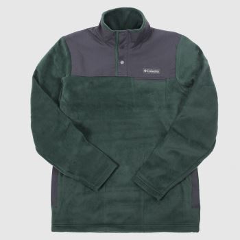Columbia cottonwood park half snap in dark green Columbia cottonwood park half snap in dark green