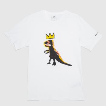 Converse basquiat graphic in white & black Converse basquiat graphic in white & black