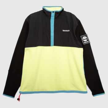 Timberland outdoor archive fleece in black & green Timberland outdoor archive fleece in black & green