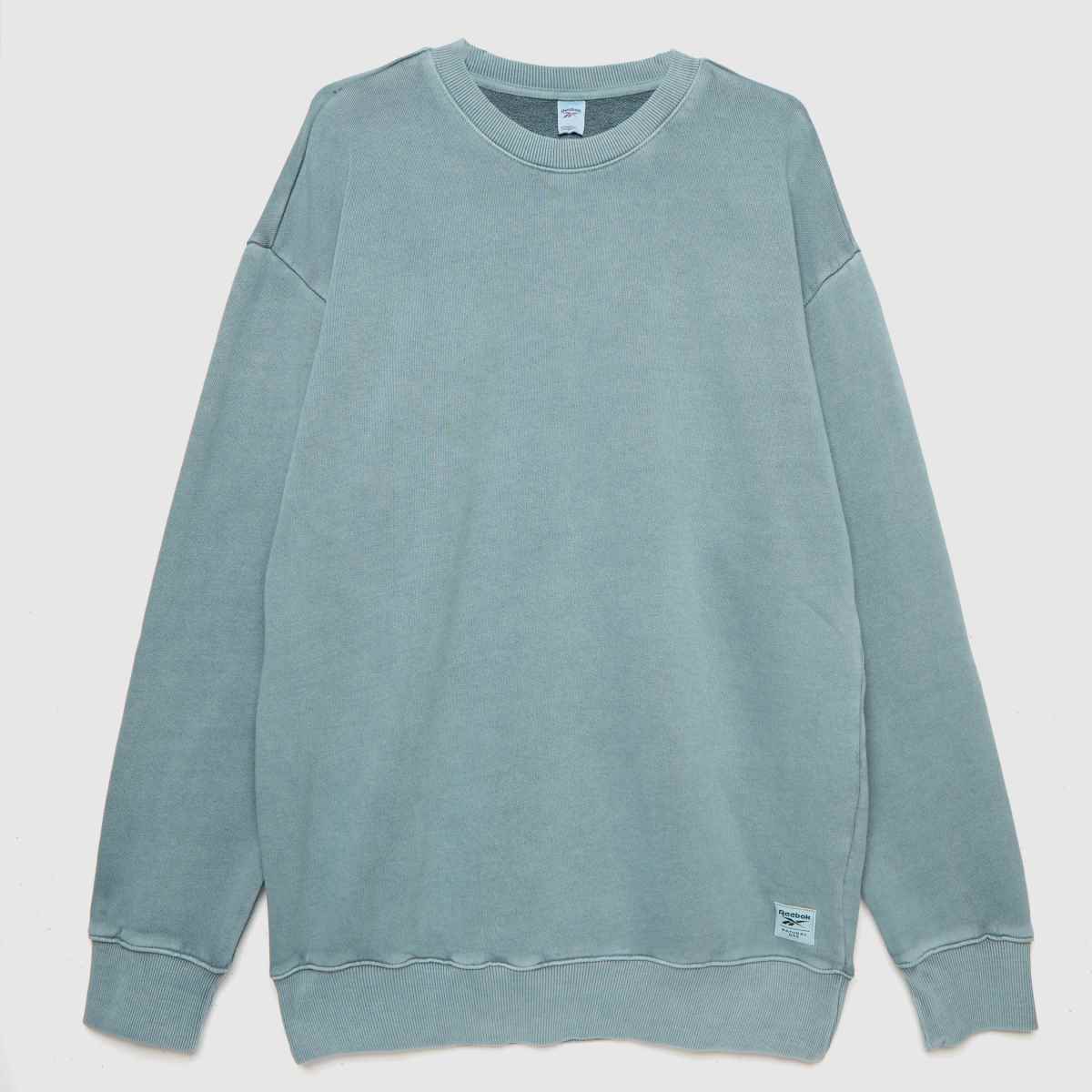 reebok green jumper