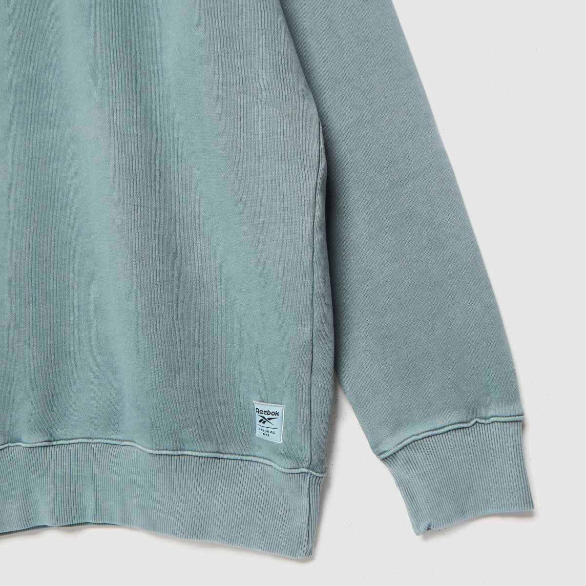 reebok green jumper