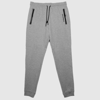 Converse slim fit paneled joggers in grey Converse slim fit paneled joggers in grey