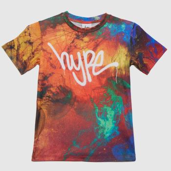 Hype boys jelly fish t-shirt in multi Hype boys jelly fish t-shirt in multi