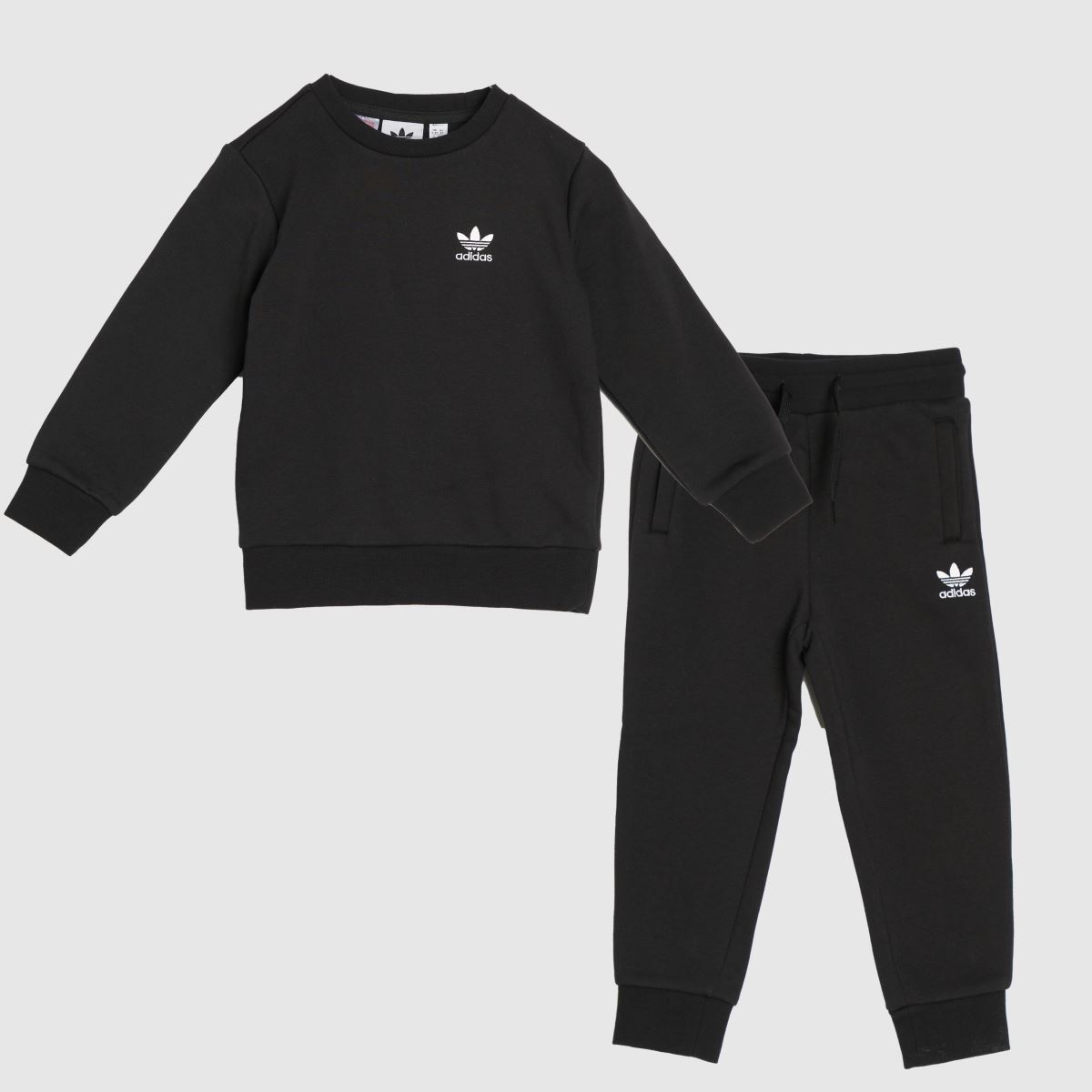 Black adidas Crew Jogger Set | schuh