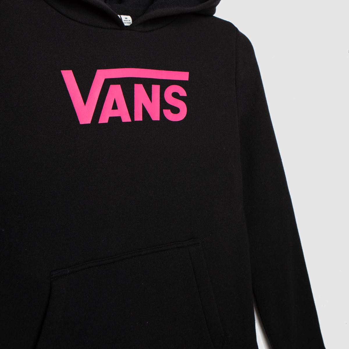 Black & Pink Vans Girls Flying V Hoodie | schuh