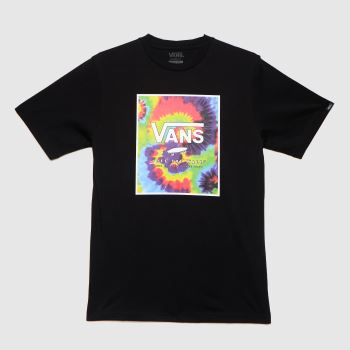 Vans boys print box t-shirt in black Vans boys print box t-shirt in black