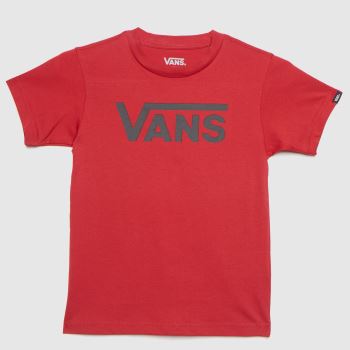 Vans kids classic t-shirt in burgundy Vans kids classic t-shirt in burgundy
