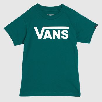 Vans classic kids t-shirt in turquoise Vans classic kids t-shirt in turquoise