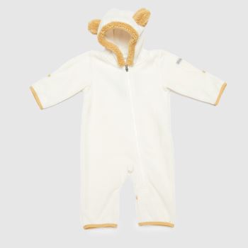 Columbia baby tiny bear ii bunting in white Columbia baby tiny bear ii bunting in white