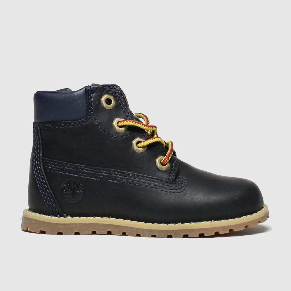 Timberland Navy Pokey Pine Zip Boots Toddler - ShoeFreak