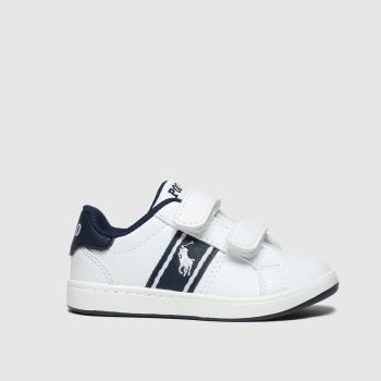 polo ralph lauren white & navy quigley 2v boots toddler polo ralph lauren white & navy quigley 2v boots toddler