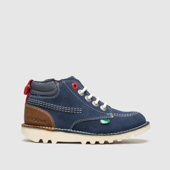 kickers navy kick hi stroll boots toddler kickers navy kick hi stroll boots toddler