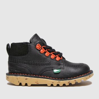 Kickers black hi winter boots toddler Kickers black hi winter boots toddler