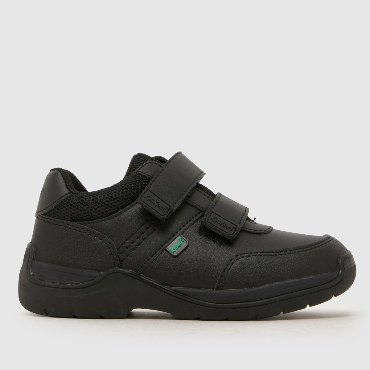 Kickers Black Kick Stomper Twin Boys Toddler Shoes