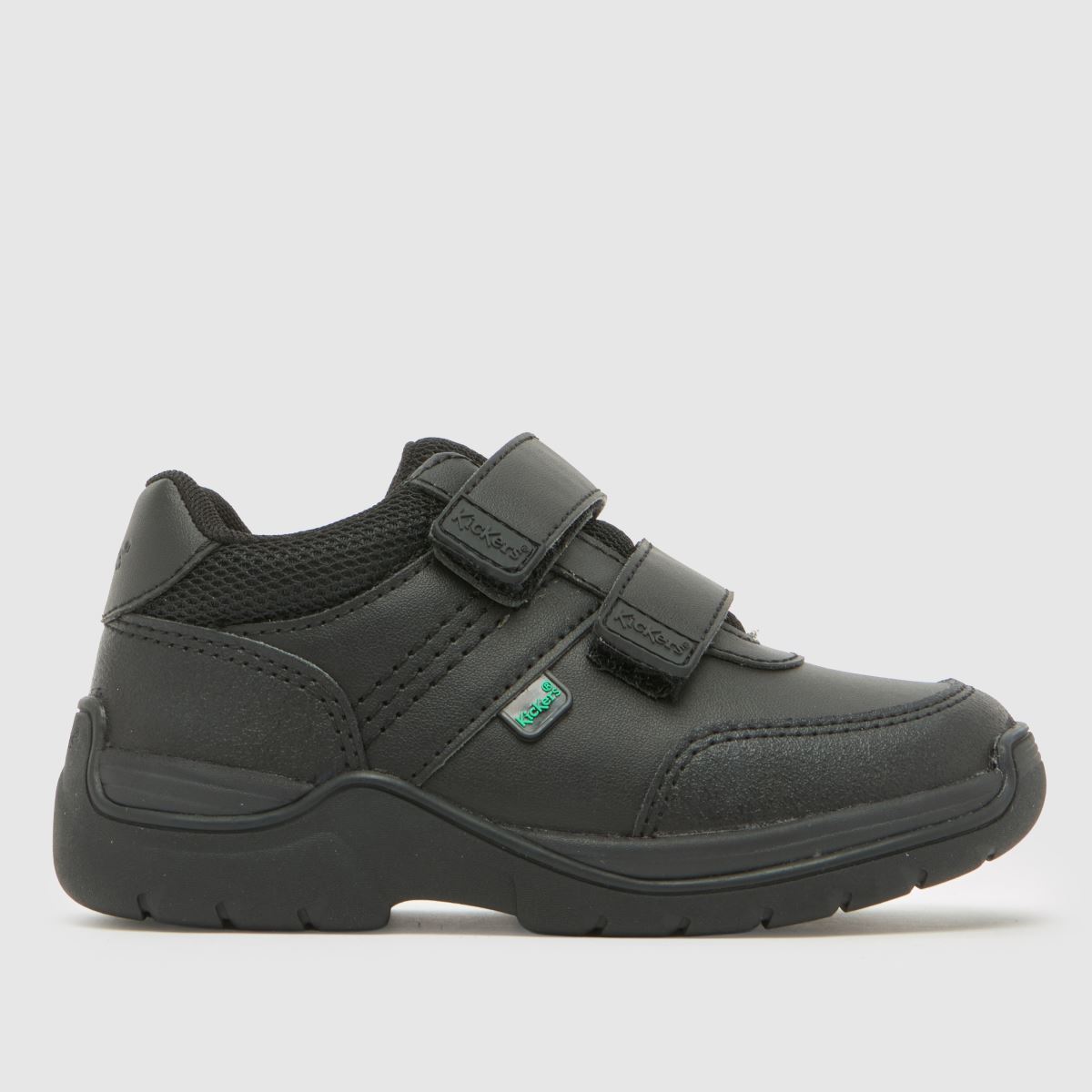 Kickers Black Kick Stomper Twin Boys Toddler Shoes