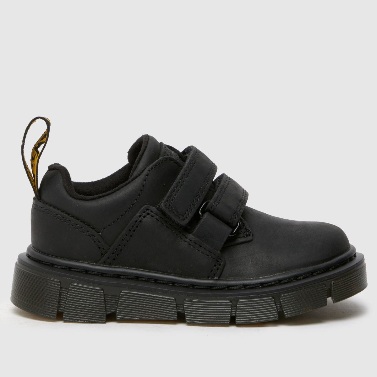 Dr. Martens Black Raffe Boys Toddler Shoes