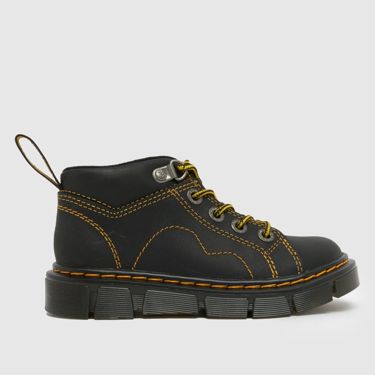 Dr. Martens Black Raffe Church Boys Toddler Boots