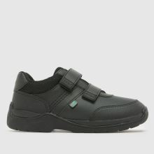 Kickers Kick Stomper Twin Boys Junior in Black Kickers Kick Stomper Twin,1 of 4