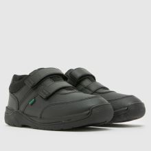 Kickers Kick Stomper Twin Boys Junior in Black Kickers Kick Stomper Twin,2 of 4