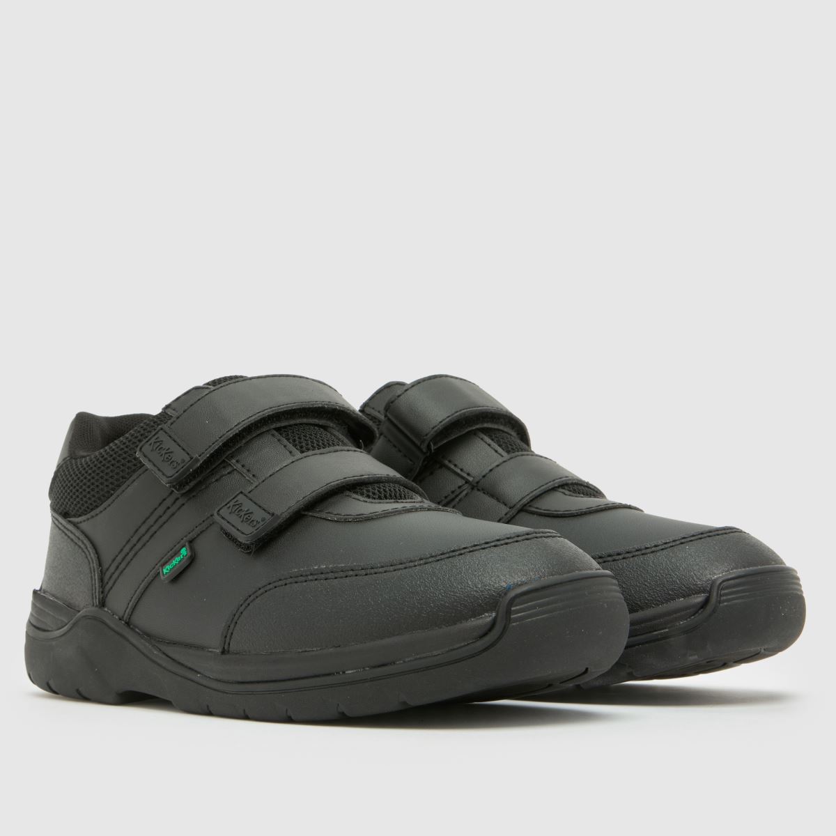 Kickers Kick Stomper Twin Boys Junior in Black Kickers Kick Stomper Twin 1
