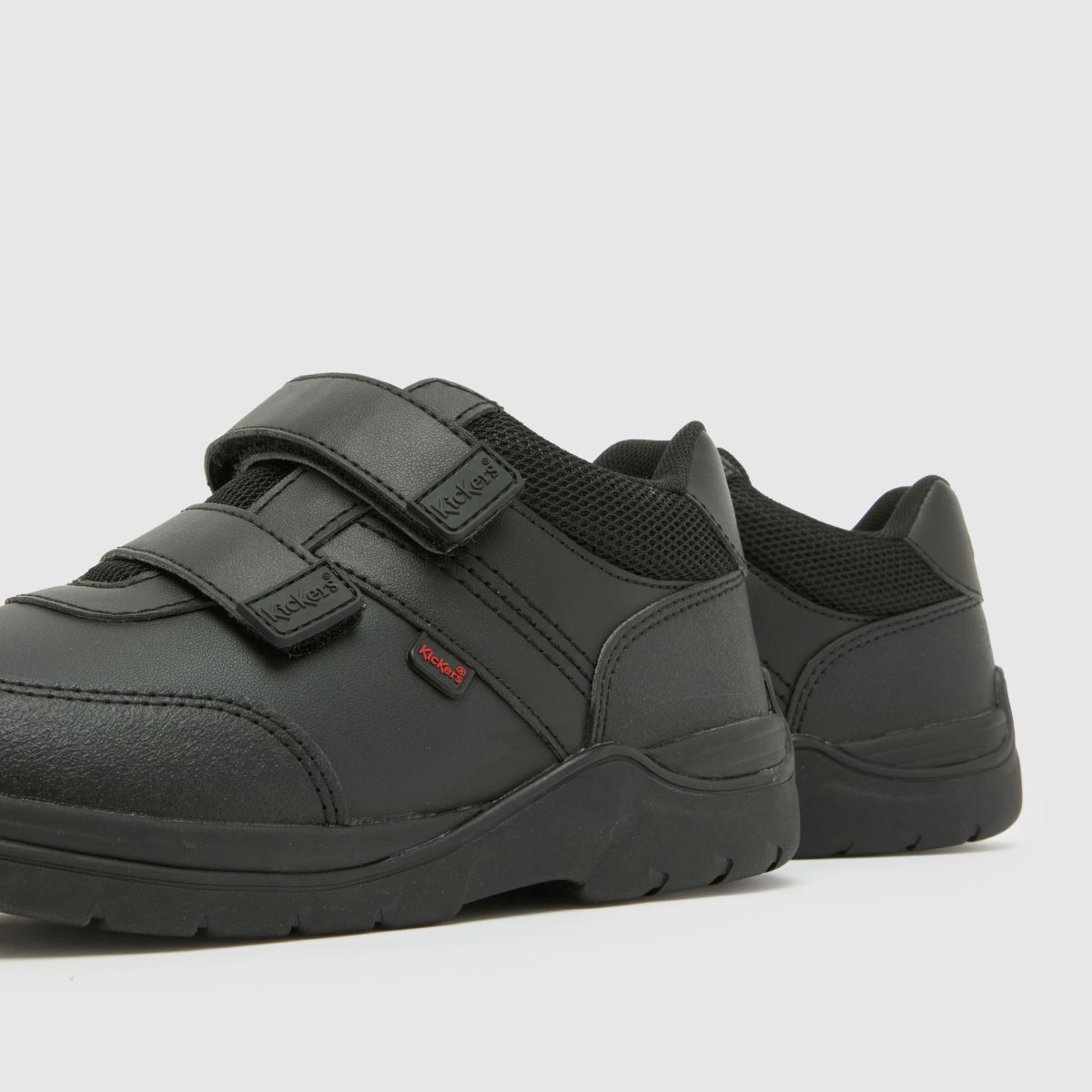 Kickers Kick Stomper Twin Boys Junior in Black Kickers Kick Stomper Twin 4
