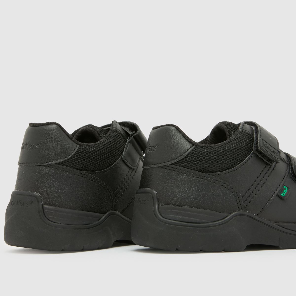 Kickers Kick Stomper Twin Boys Junior in Black Kickers Kick Stomper Twin 7
