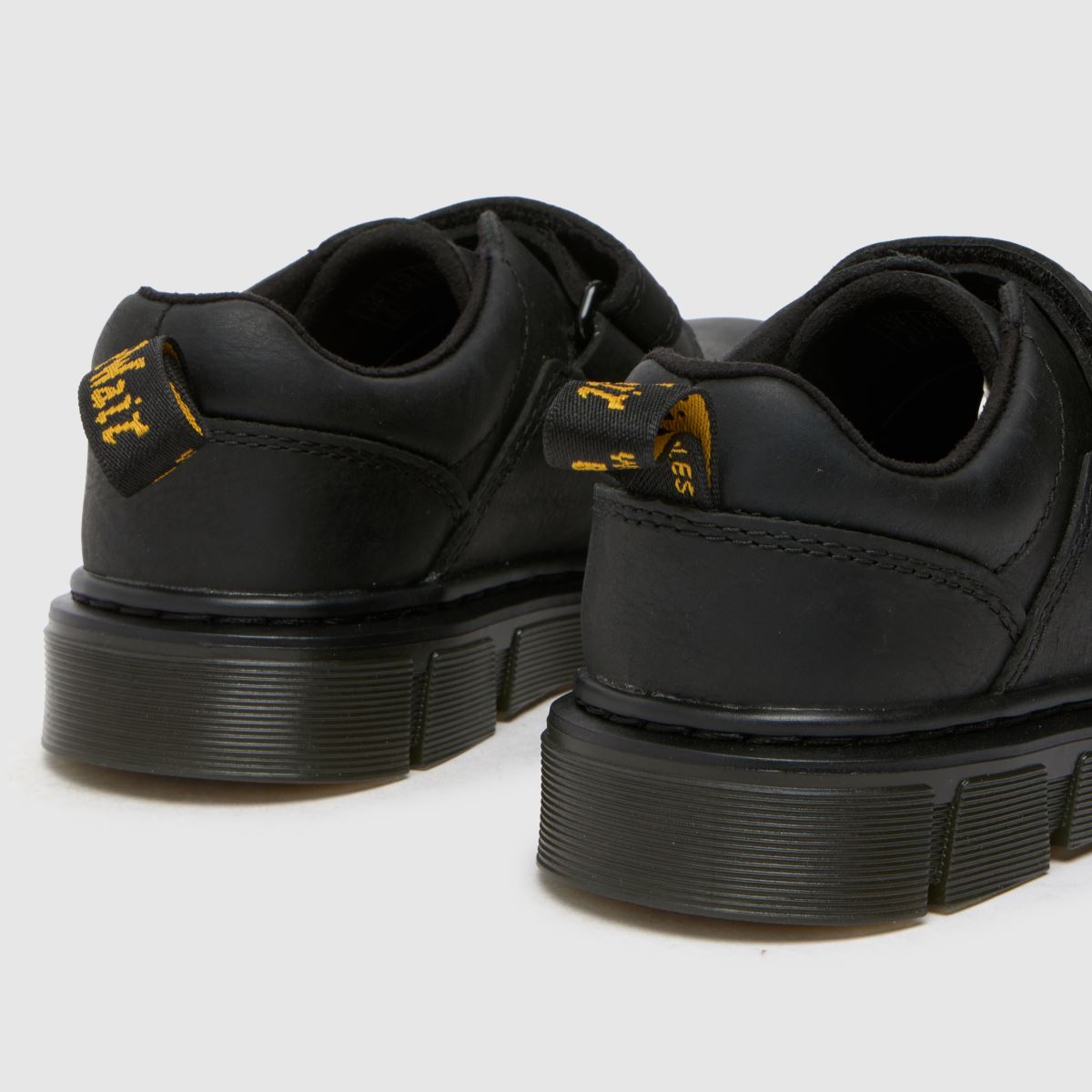 Kids Boys Junior Black Dr Martens Raffe Shoes | schuh