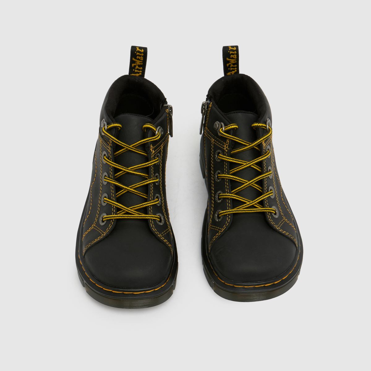 Dr Martens Raffe Church Boys Junior in Black Dr Martens Raffe Church 7