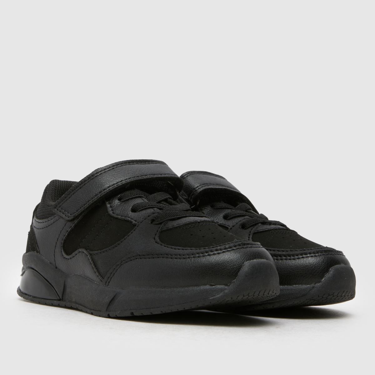 schuh Mellow Light Up Boys Junior in Black schuh Mellow Light Up 1