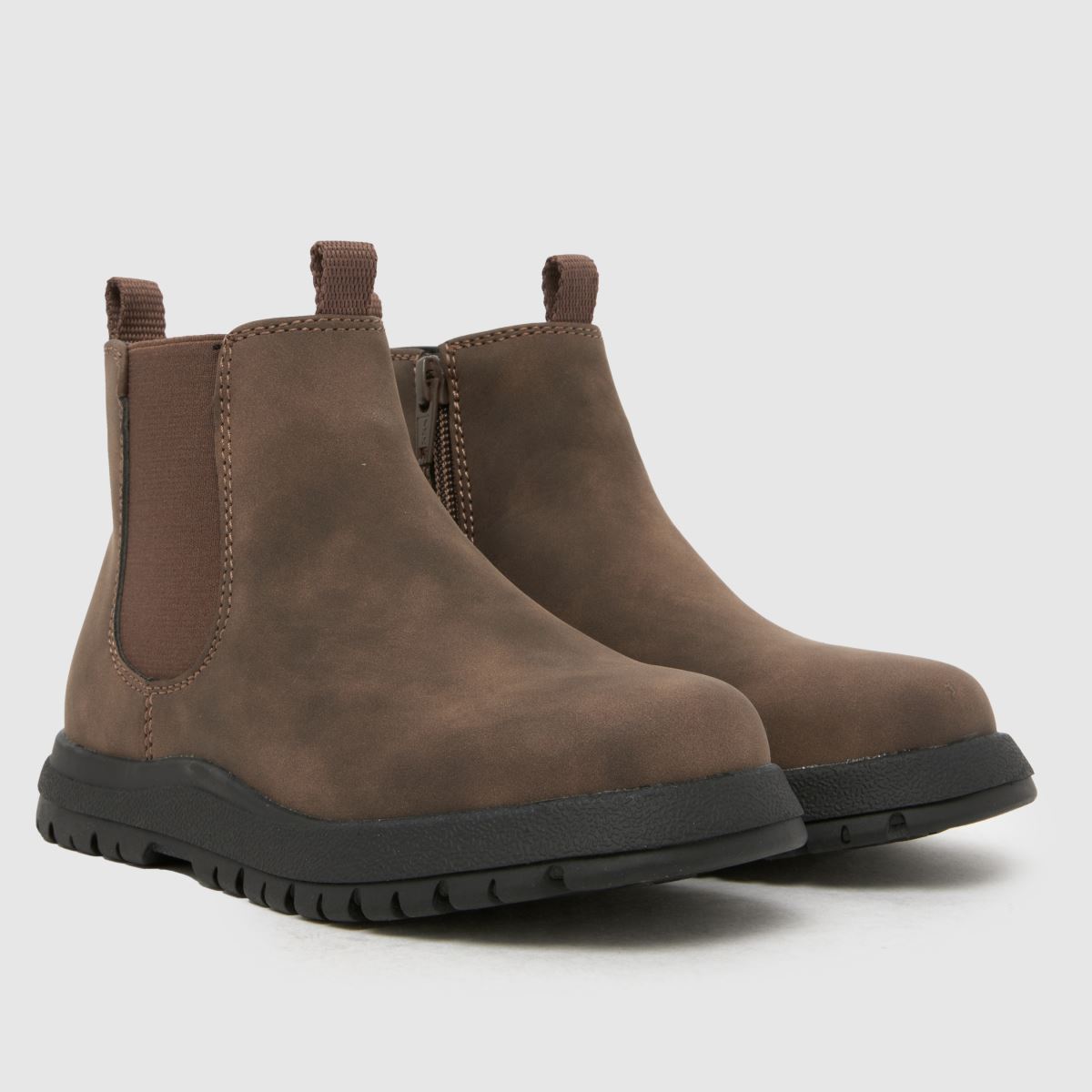 schuh Conrad Chelsea Boys Junior in Brown schuh Conrad Chelsea 1
