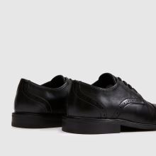 schuh Landyn Brogue Lace Up Boys Junior in Black schuh Landyn Brogue Lace Up,4 of 4