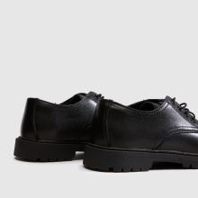 schuh Military Leather Derby Boys Junior in Black schuh Military Leather Derby,4 of 4