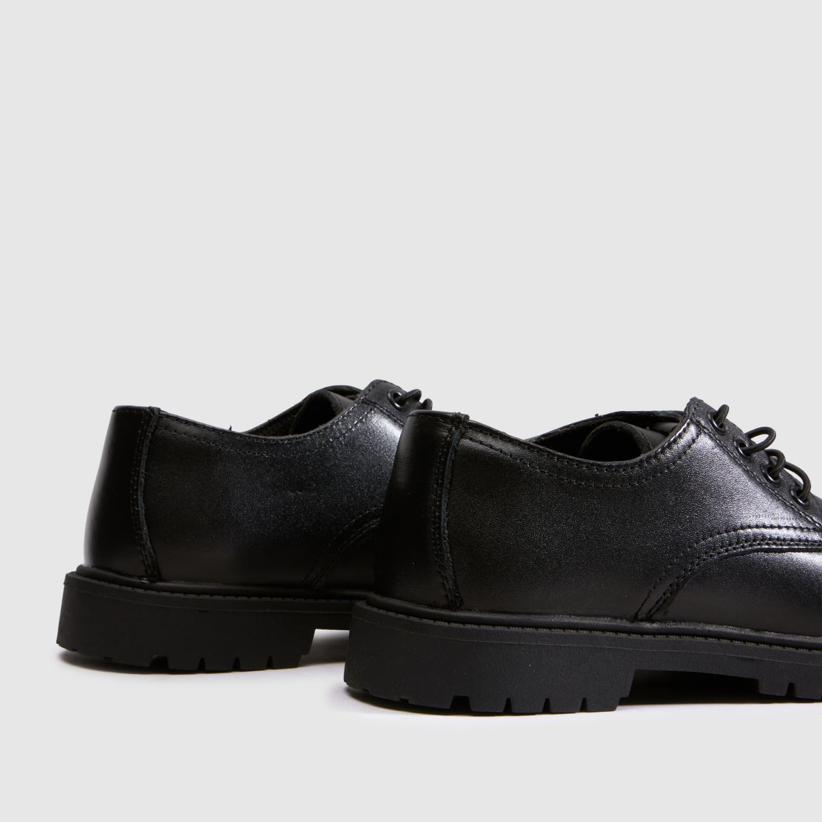 schuh Military Leather Derby Boys Junior in Black schuh Military Leather Derby 7