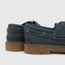 schuh Lonely Woven Lace Up Boys Junior in Navy schuh Lonely Woven Lace Up,4 of 4