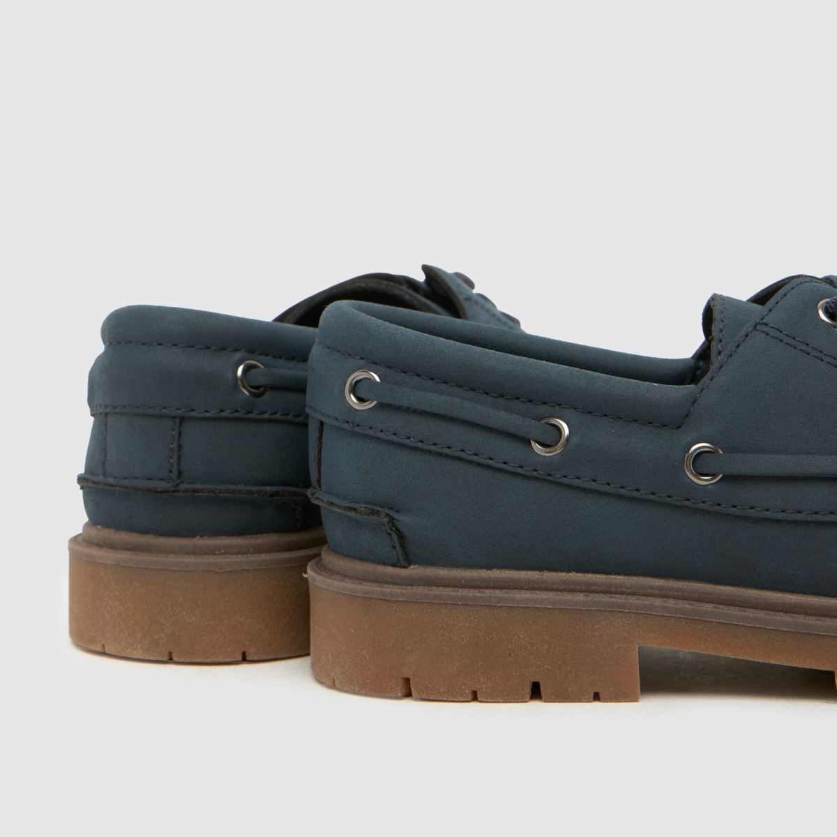 schuh Lonely Woven Lace Up Boys Junior in Navy schuh Lonely Woven Lace Up 7