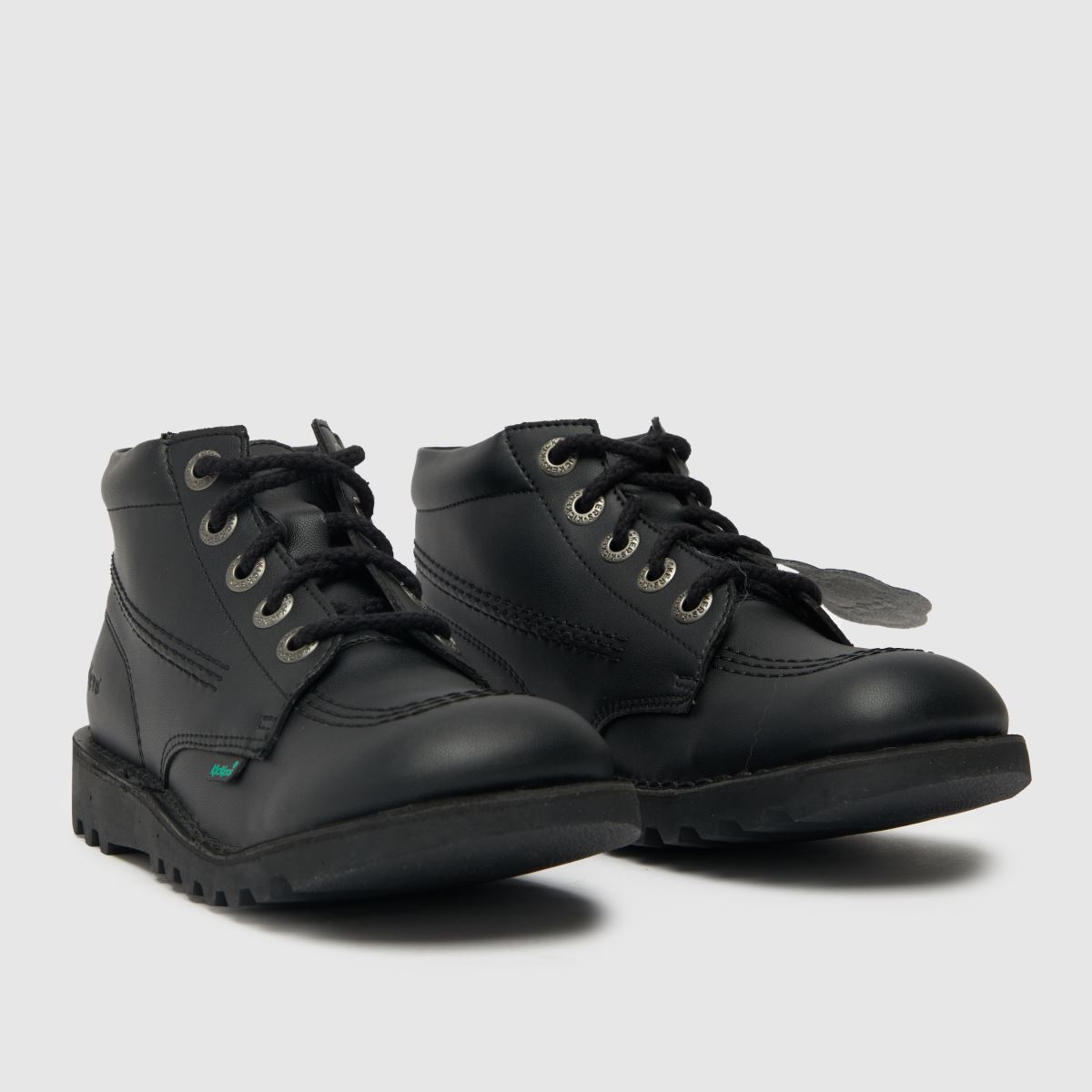 Boys Black Kickers Kick Hi Vegan Boots schuh
