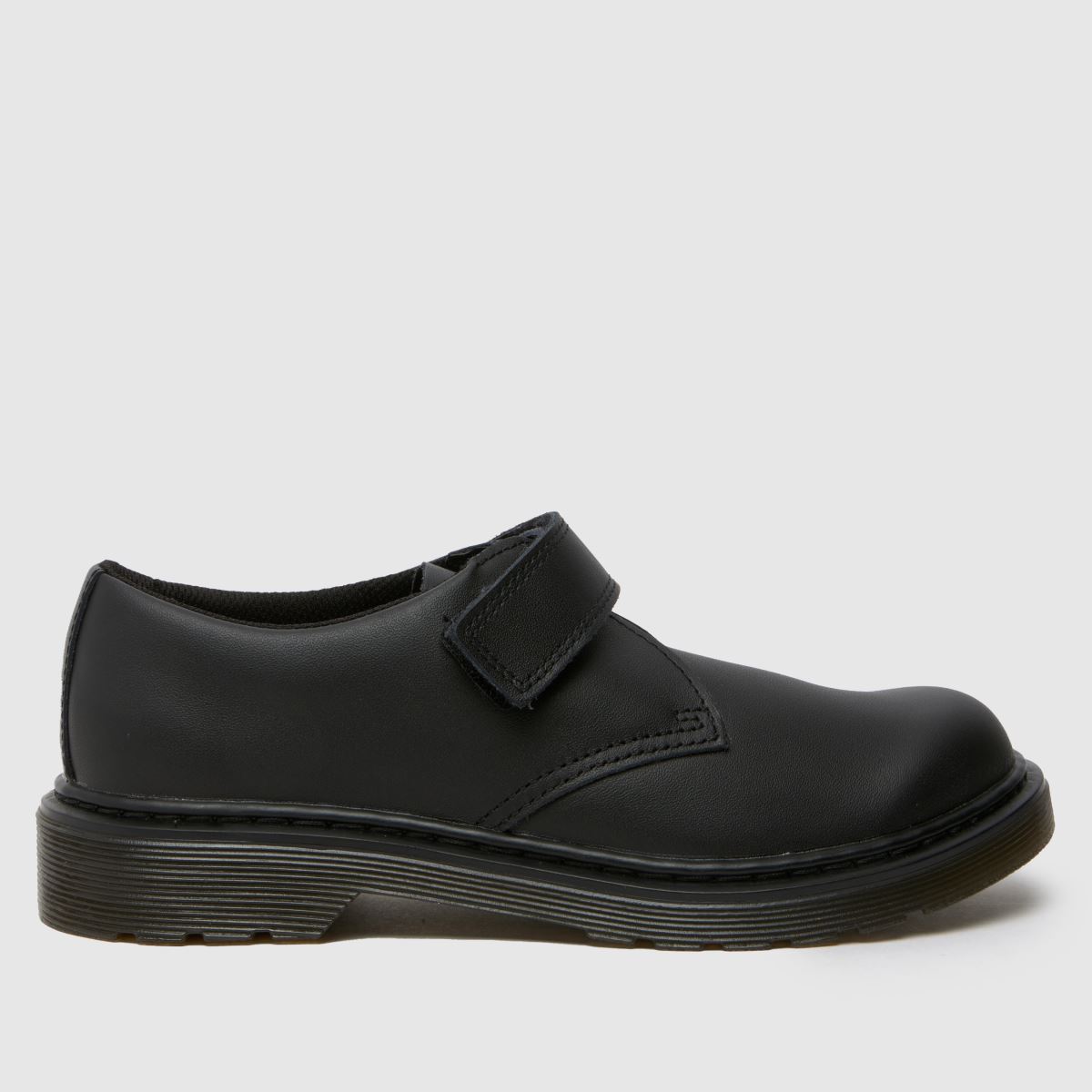 Dr. Martens Black 1461 Kamron II Mono Boys Youth Shoes