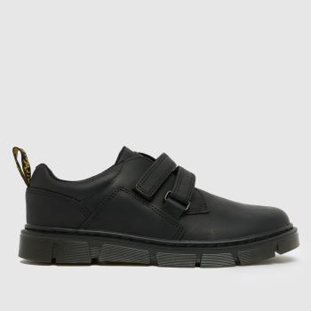 Dr Martens Black Raffe Boys Youth